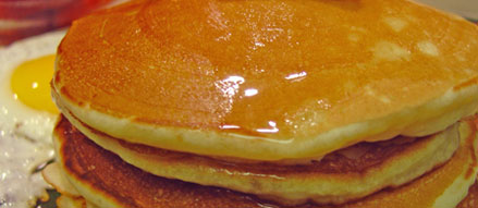 Our pure maple syrup is perfect for pancakes!
